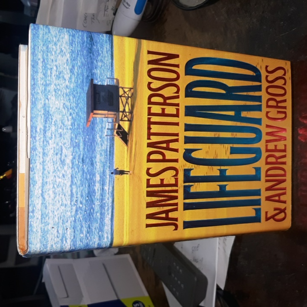 James Paterson/Andrew Gross "LIFEGUARD" Hardcover Book
